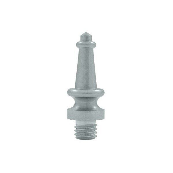 DSST26D Steeple Cabinet Finial Brushed Chrome, 10PK
